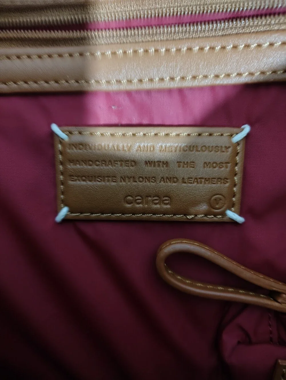 Caraa Tan Waterproof Backpack